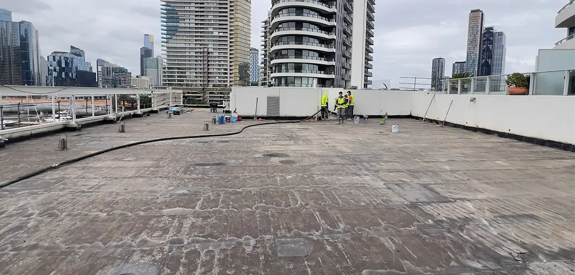 screeding in melbourne city