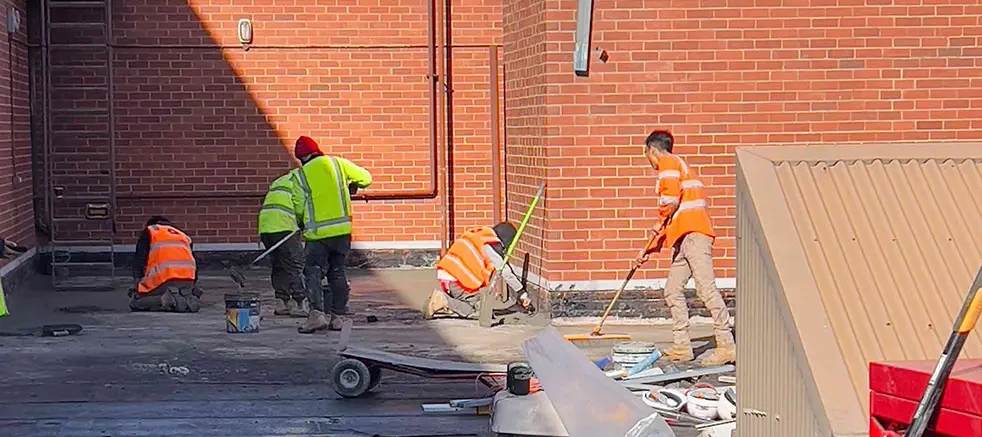Melbourne Airport Qantas Roof Remediation Service