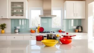 glass splashback ideas