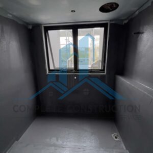 professional waterproofing contractor melbourne inspects bathroom shower leak