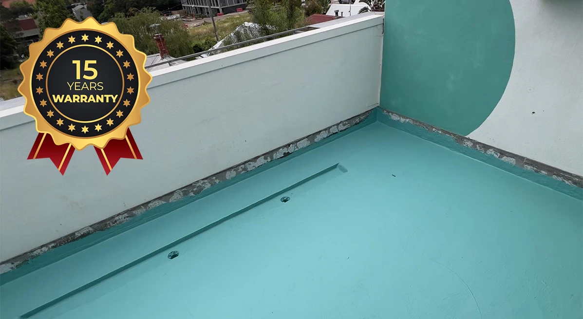 Waterproofing membrane installation for Melbourne balcony leak repair