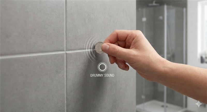 The Drummy Tile Test: The Sound of Failed Waterproofing