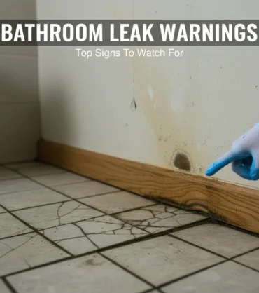 Bathroom Is Leaking?