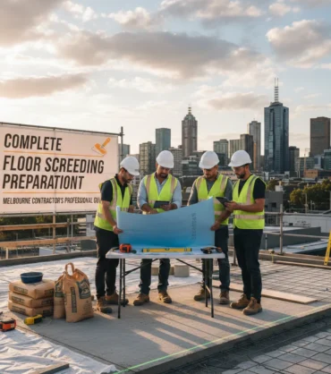 Complete Floor Screeding Preparation Checklist Melbourne Contractor’s Professional Guide