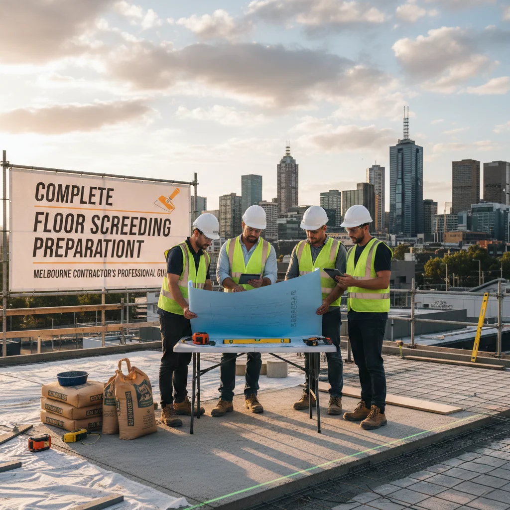 Complete Floor Screeding Preparation Checklist Melbourne Contractor’s Professional Guide