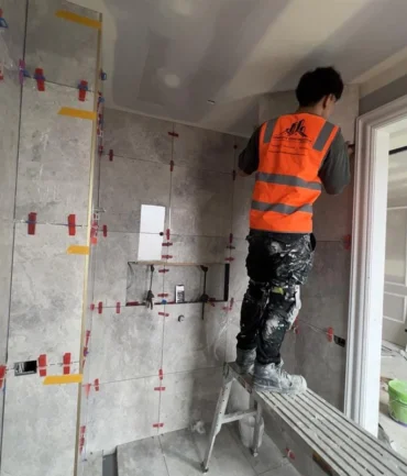 Tiling the bathroom in Melbourne