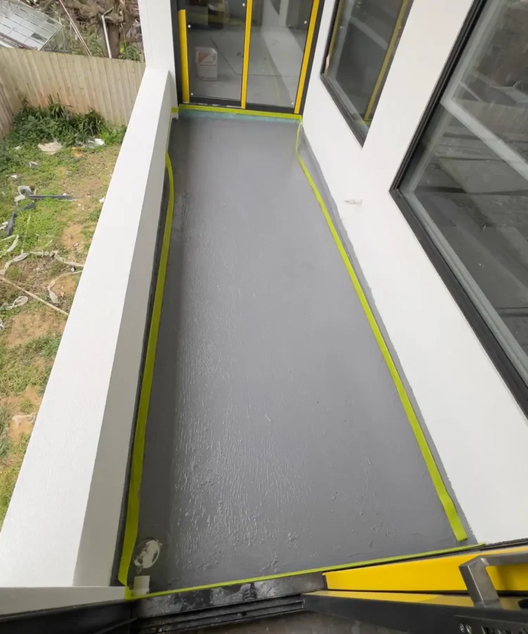 liquid membrane waterproofing Melbourne balcony remedial work