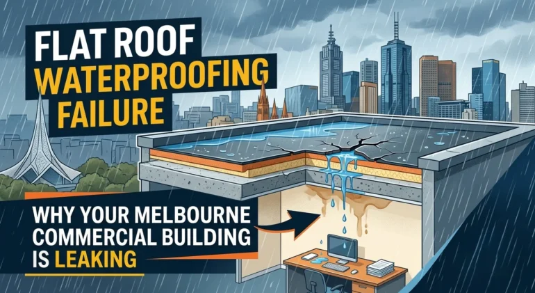 Flat Roof Waterproofing Failure