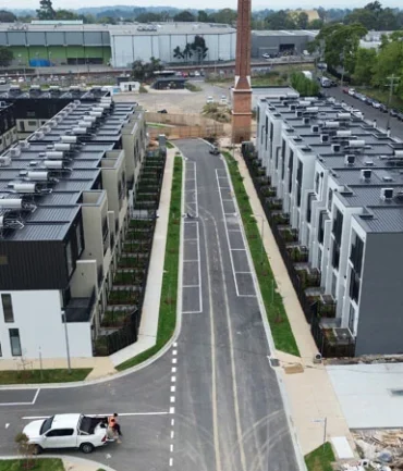 Nunawading Townhouses Construction Project in Melbourne