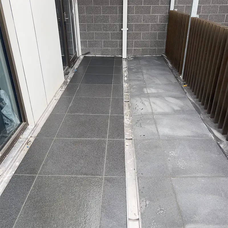 tiled balcony waterproofing and leak repair melbourne