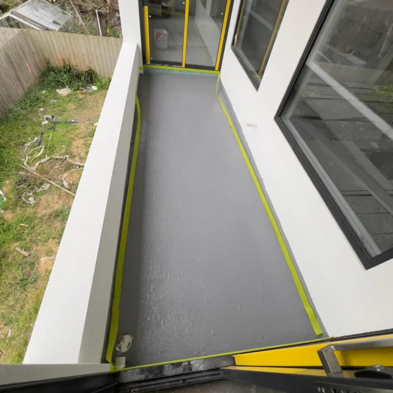 balcony waterproof membrane leak repair melbourne