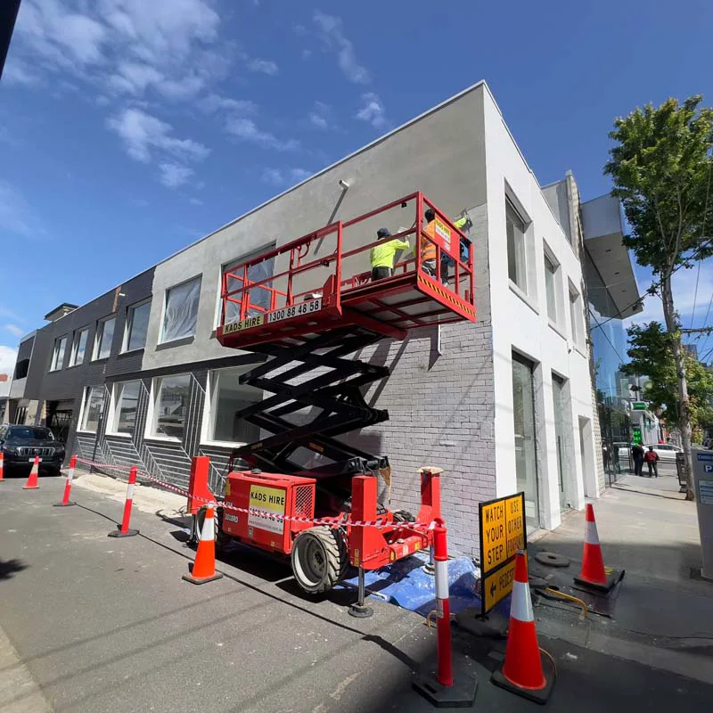 Commercial building rendering project in Melbourne