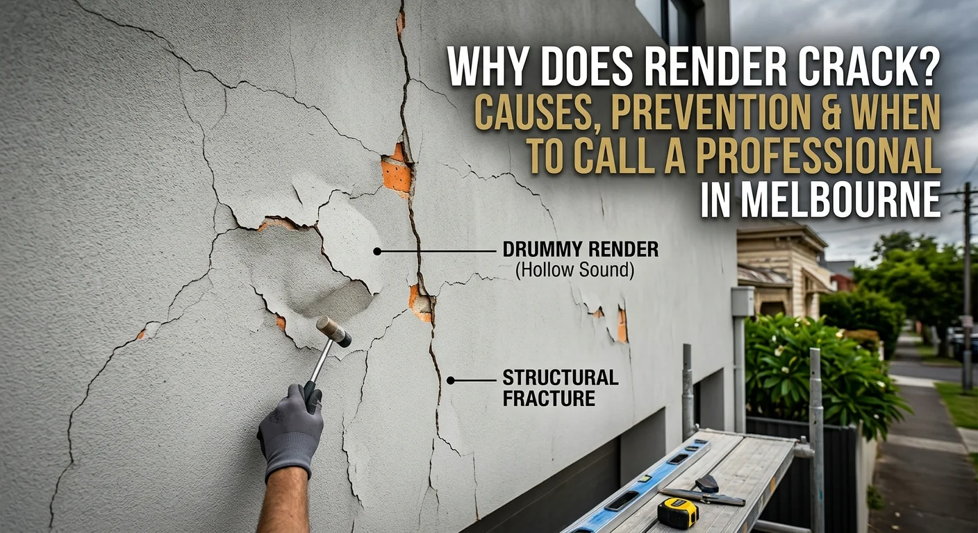 Why Does Render Crack? Causes, Prevention & When to Call a Professional in Melbourne