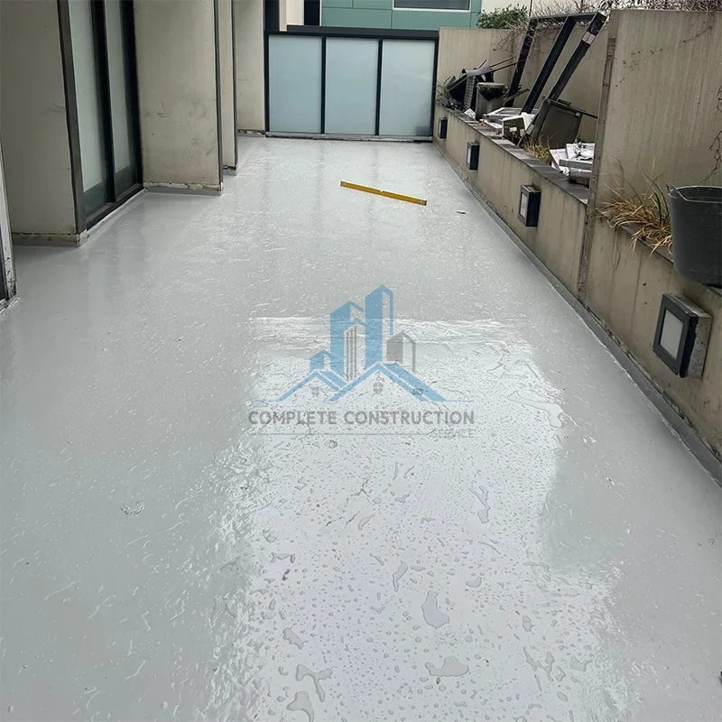 waterproofed balcony for repairing leak balcony in Melbourne
