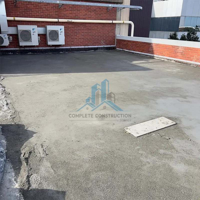 Smooth floor screeding services in Melbourne