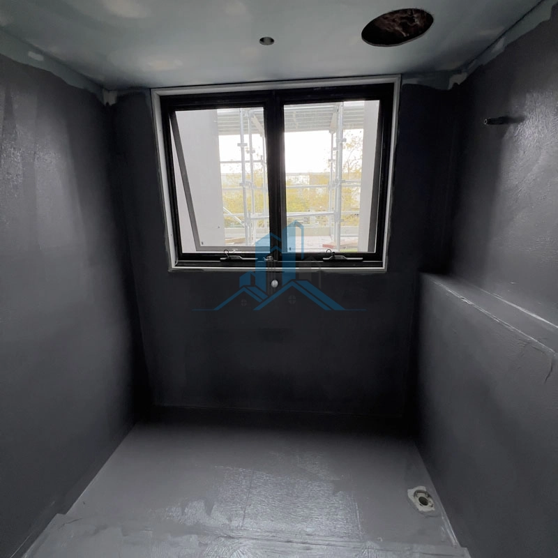 Internal bathroom waterproofing system
