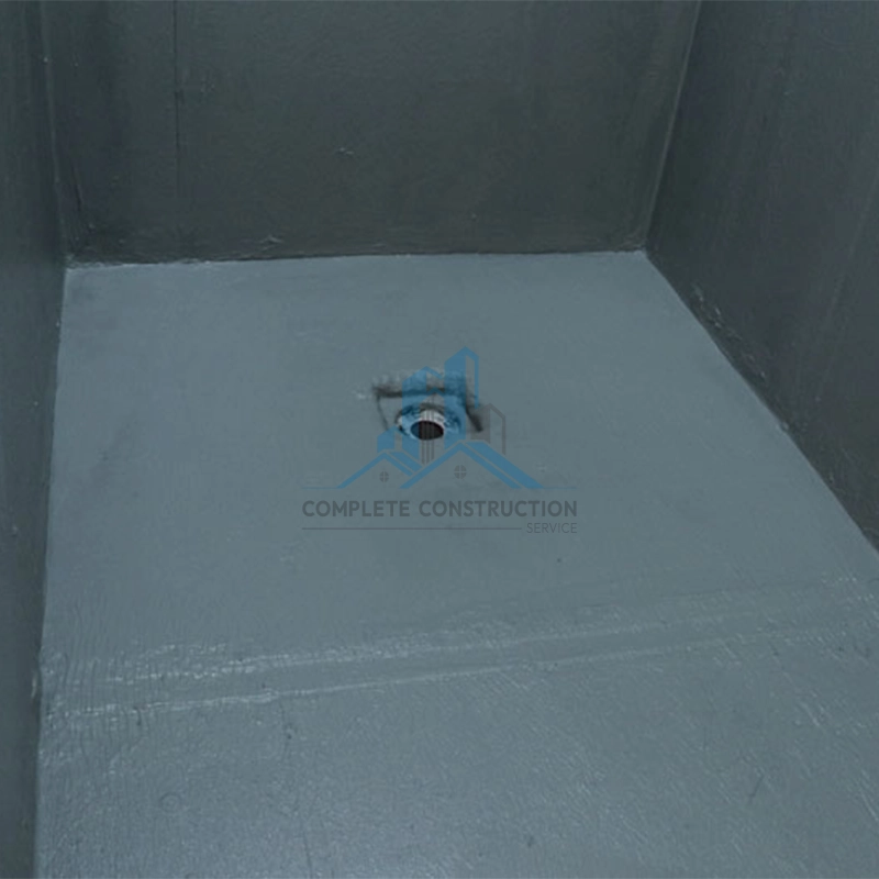 Shower base waterproofing membrane
