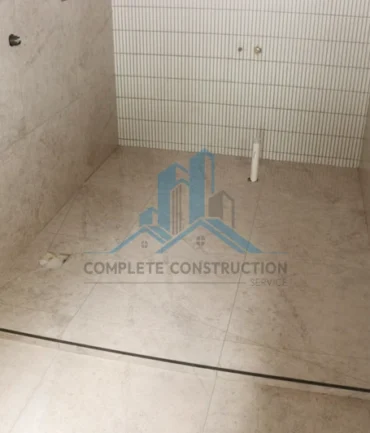 Bathroom floor retiling and waterproofing Melbourne