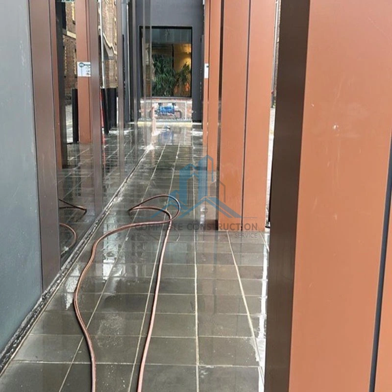 Upgraded the external pavers in Melbourne