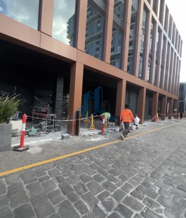 External Paving Project completed in Melbourne