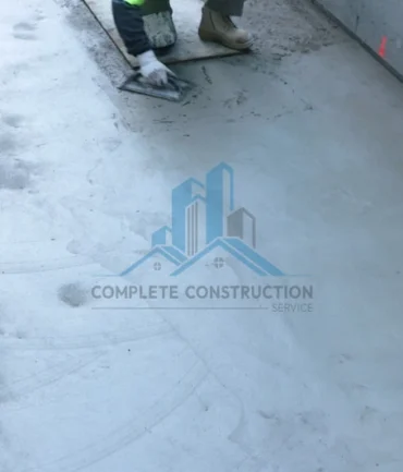 Floor screeding project completed in Melbourne