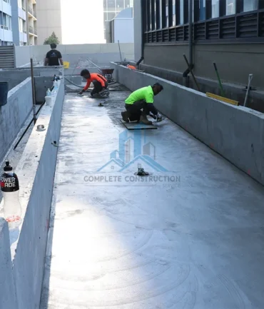 Floor screeding project completed in Melbourne