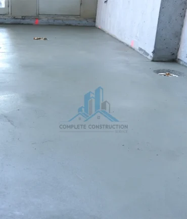 Floor screeding project completed in Melbourne