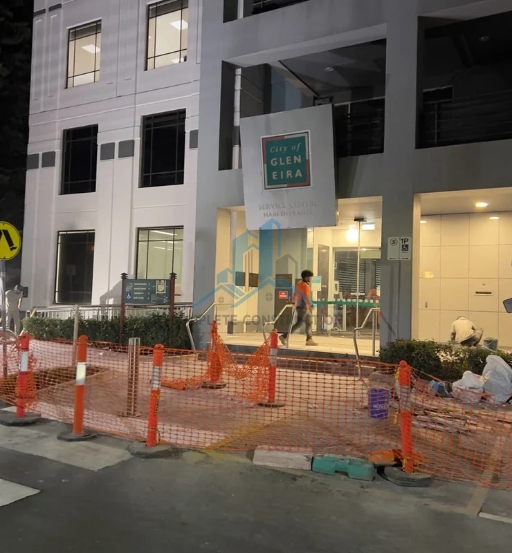 Completed Porch Paver Installation in Glen Eira Counsel Melbourne