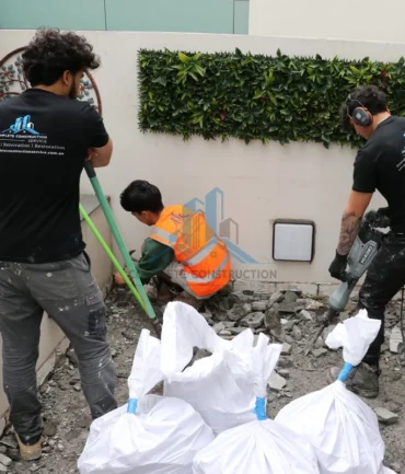 Balcony demolition and waste removal in Port Melbourne